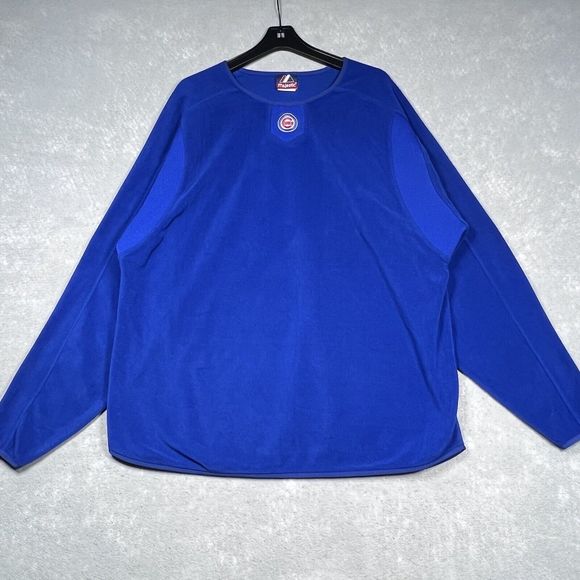 Majestic Other - Vintage Chicago Cubs MLB Sweatshirt Men’s XL Blue Sweater Long Sleeve Fleece